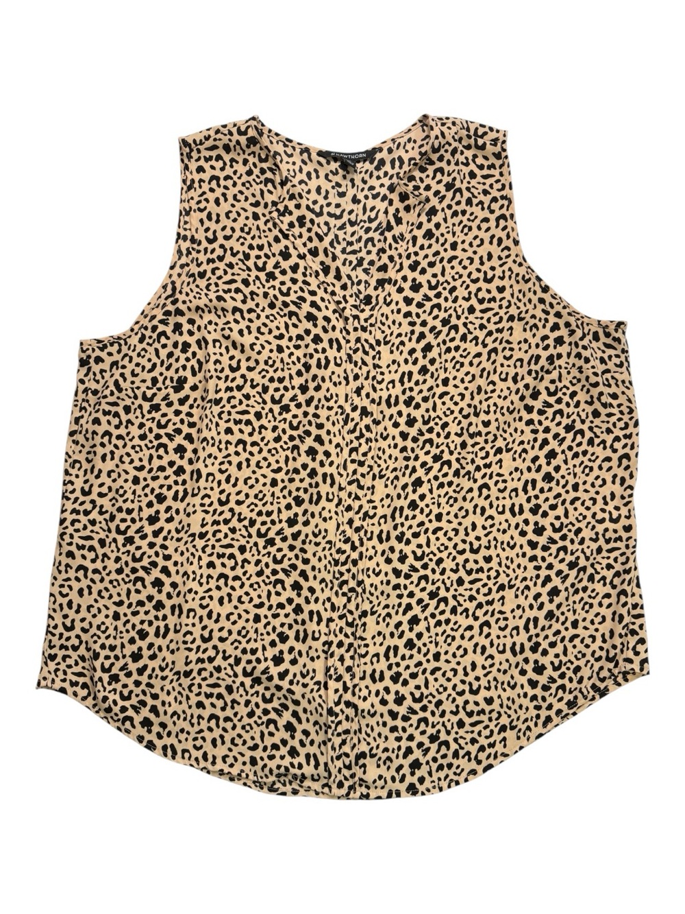 41 Hawthorn Leopard Print Sleeveless Blouse | Size 2X | Stitch Fix